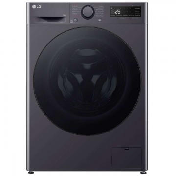 LG Πλυντήριο Ρούχων 9kg με Τεχνολογία Ατμού 1200 Στροφών 6 Motion Γκρι F2R5009TSMB LG Πλυντήριο Ρούχων 9kg με Τεχνολογία Ατμού 1200 Στροφών 6 Motion Γκρι F2R5009TSMB